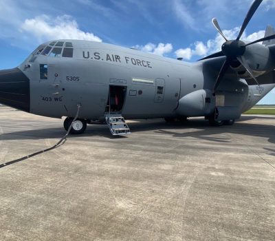 Hurricane Sally Flight