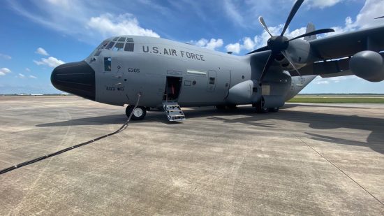 Hurricane Sally Flight
