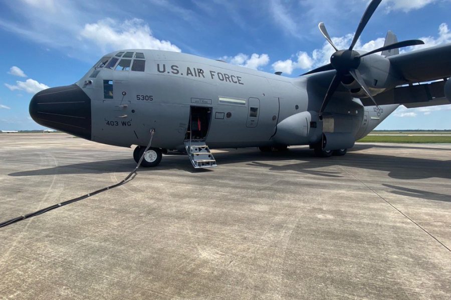 Hurricane Sally Flight