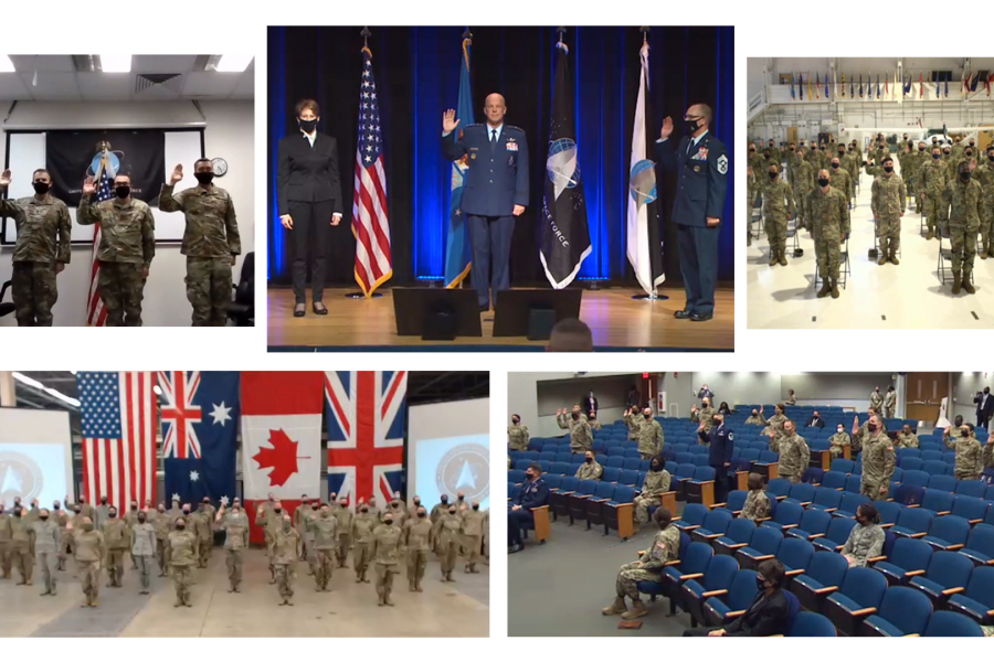 Swearing-in Ceremony Collage