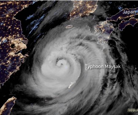 Typhoon Maysak