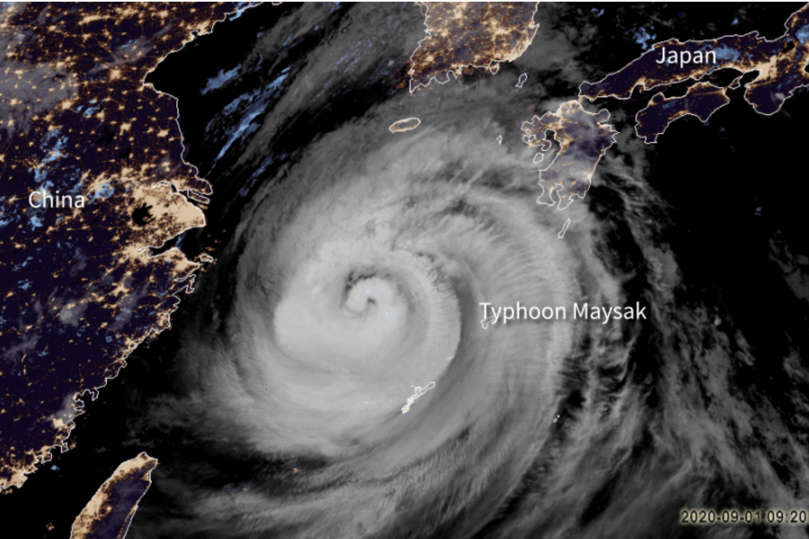 Typhoon Maysak