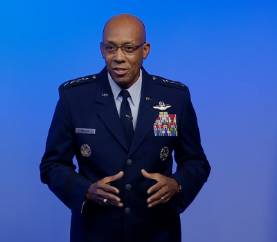 CSAF Gen. Charles Q. Brown Jr. at vASC