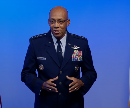 CSAF Gen. Charles Q. Brown Jr. at vASC