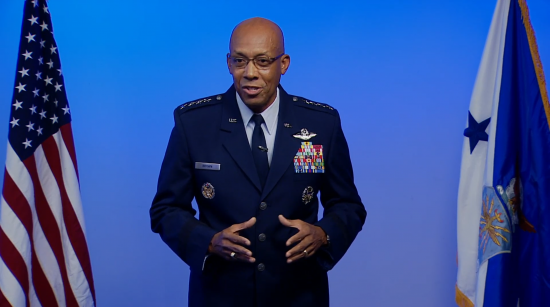 CSAF Gen. Charles Q. Brown Jr. at vASC