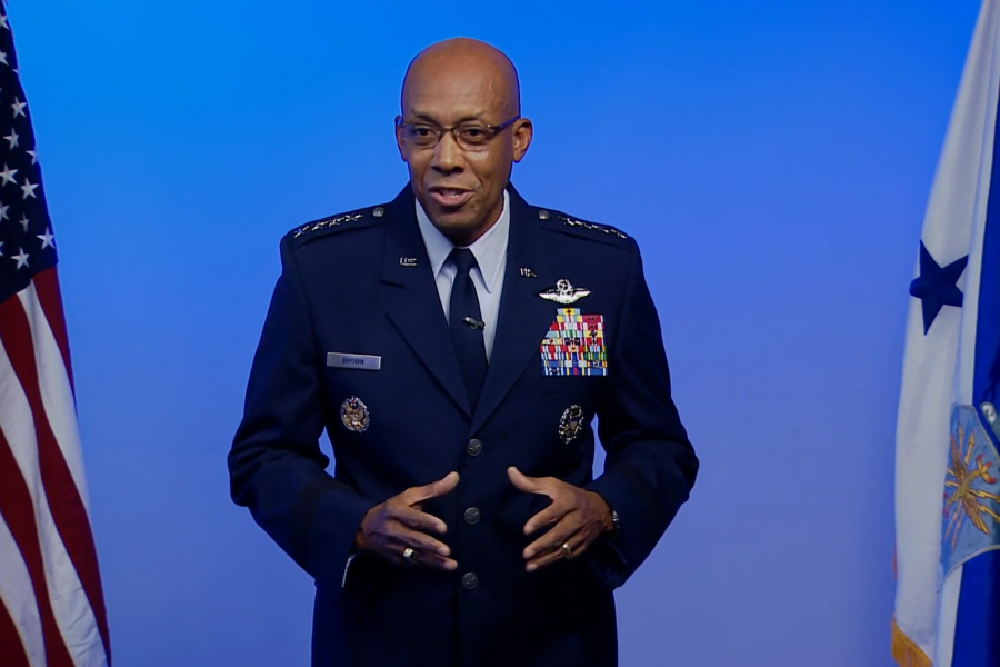 CSAF Gen. Charles Q. Brown Jr. at vASC