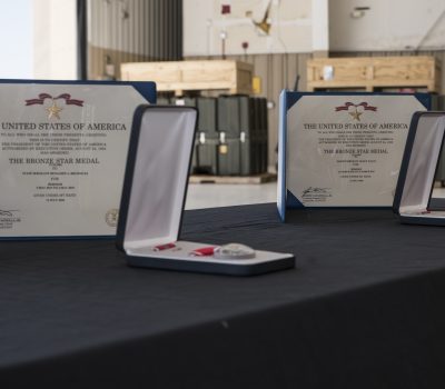 Bronze Stars with Valor