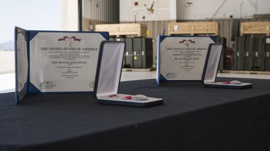 Bronze Stars with Valor