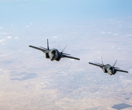 U.S. and Israeli F-35s participate in exercise Enduring Lightning III