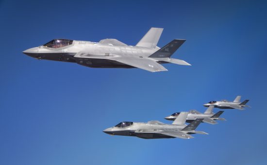 U.S. and Israeli F-35s participate in exercise Enduring Lightning III