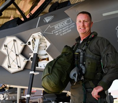 First Air Force pilot hits 1,000 flight hours in F-35