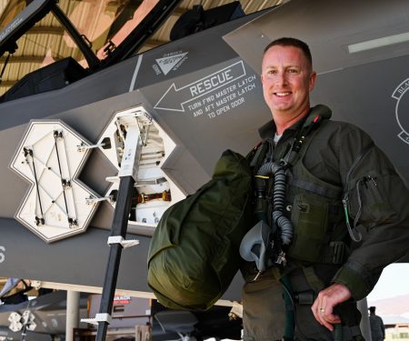 First Air Force pilot hits 1,000 flight hours in F-35