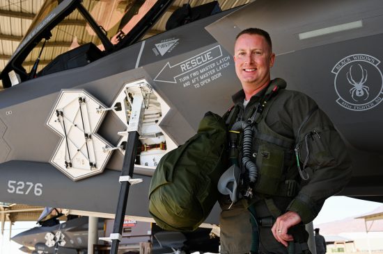 First Air Force pilot hits 1,000 flight hours in F-35