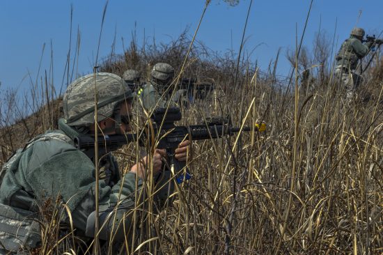 8th Security Forces train to defend the base