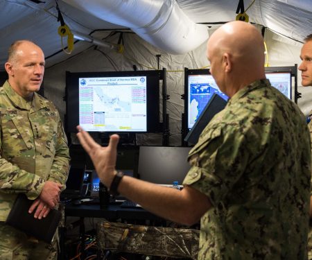 TRANSCOM Commander visits NAVCENT