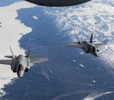 F-35s arrive at Eielson