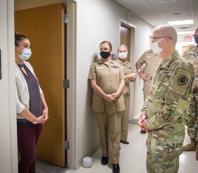 Lt. Gen. Ronald Place visits MCAS Cherry Point