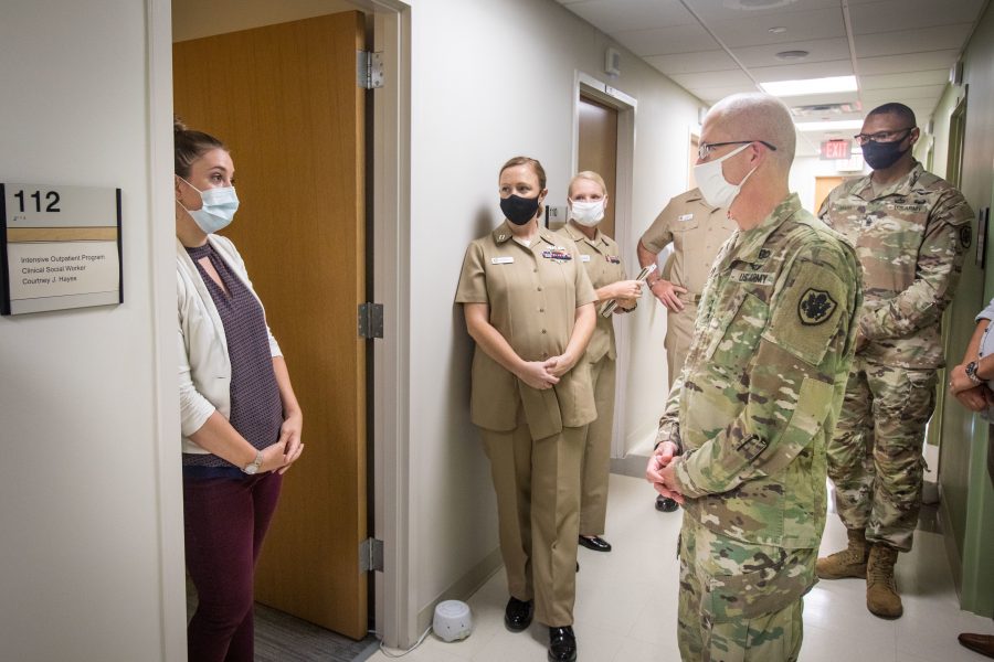 Lt. Gen. Ronald Place visits MCAS Cherry Point