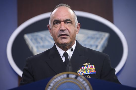 STRATCOM Commander Holds Pentagon Briefing