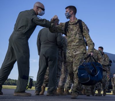 19th Airlift Wing Airmen return home