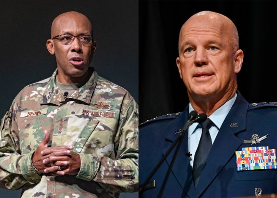 Air Force Chief of Staff Gen. Charles Q. Brown, Jr. talks at Air University