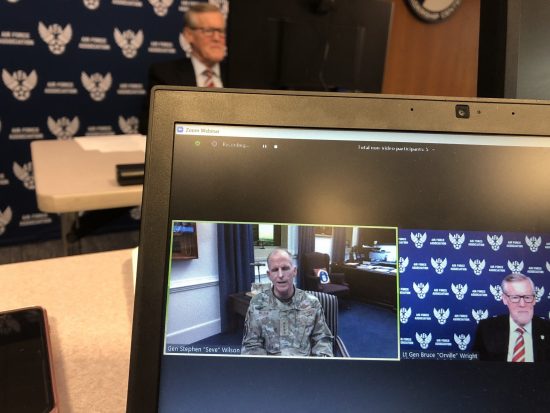 VCSAF Wilson at AFA
