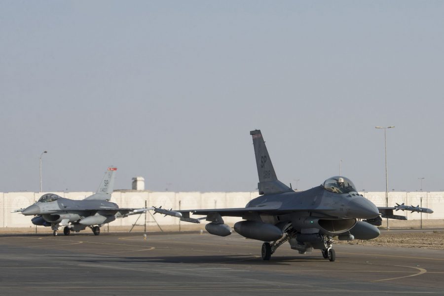 F-16s at Al Dhafra