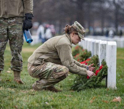 28th Wreaths Across America Day at Arlington National Cemetery