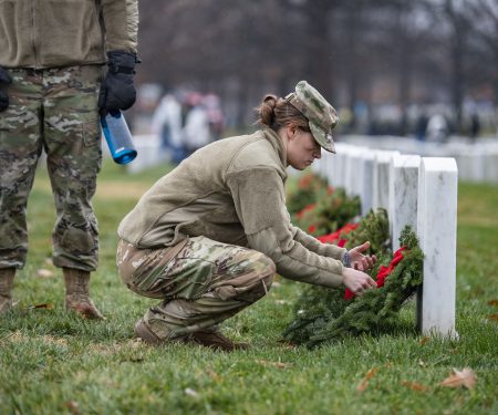 28th Wreaths Across America Day at Arlington National Cemetery