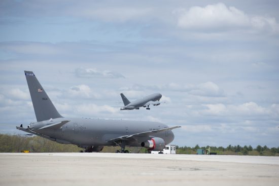 NH Air National Guard KC-46 aircrew fly to train