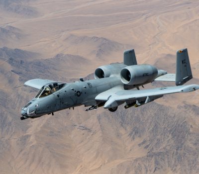 KC-135 refuels A-10s over Afghanistan
