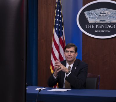 Defense Secretary Mark T. Esper