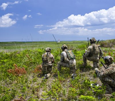 Misawa, Kadena Airmen train at Draughon Range