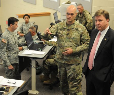 Congressional Visit to Alabama Army National Guard's 167th TSC