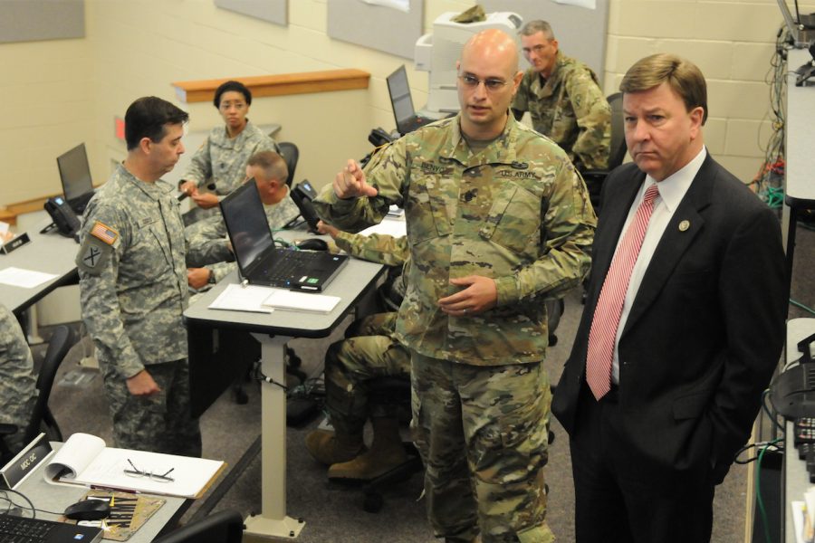 Congressional Visit to Alabama Army National Guard's 167th TSC