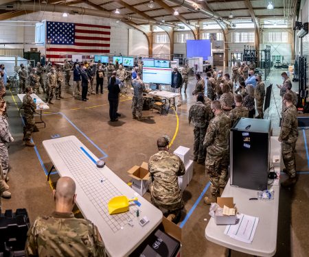 W.Va. Guard Hosts WV JIATF Phase 1 Vaccine Distribution ROC Dril