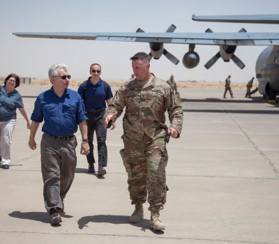 U.S. Senator Jack Reed Visits Deployed Troops