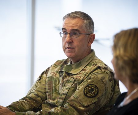 Gen Hyten Visit to USAFA