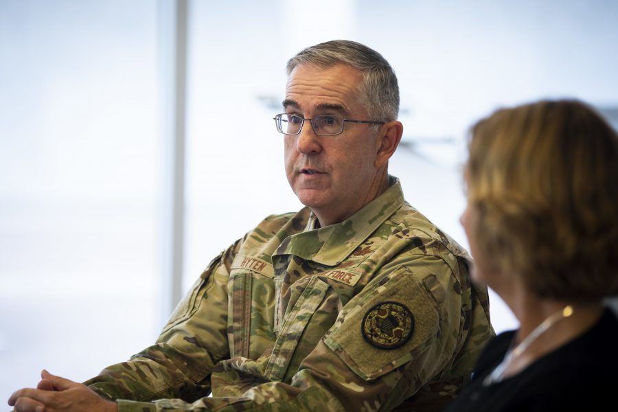 Gen Hyten Visit to USAFA