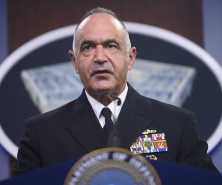 STRATCOM Commander Holds Pentagon Briefing