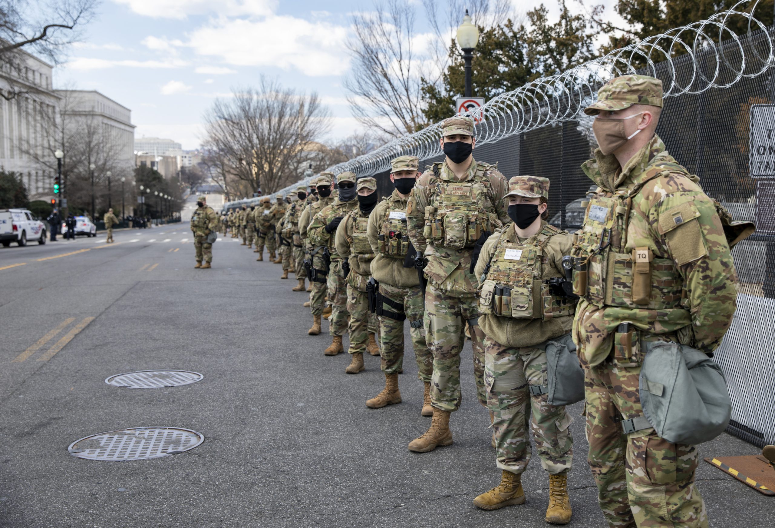 About 5,000 Guard Troops to Stay in D.C. Through MidMarch Air