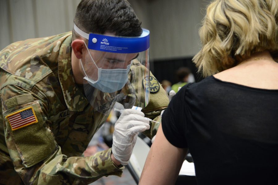 Oregon National Guard assist with COVID-19 vaccine distribution