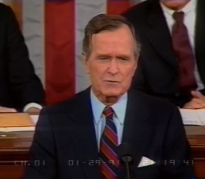 President George H.W. Bush SOTU 1991