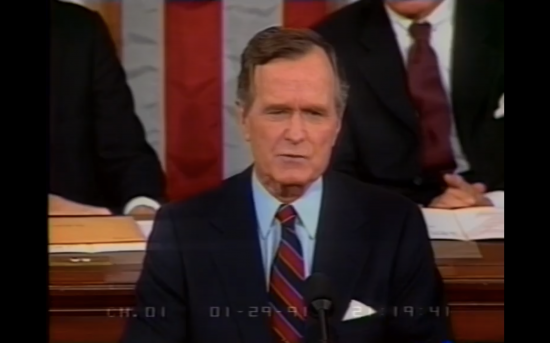 President George H.W. Bush SOTU 1991
