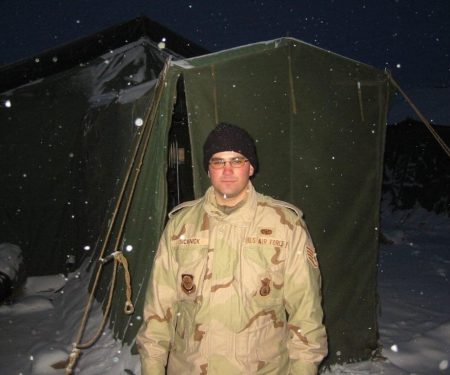 Sicknick -deployment to Kyrgyzstan, Operation Enduring Freedom, 2003
