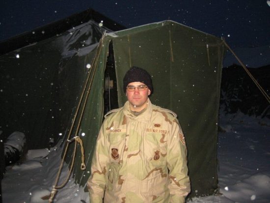 Sicknick -deployment to Kyrgyzstan, Operation Enduring Freedom, 2003