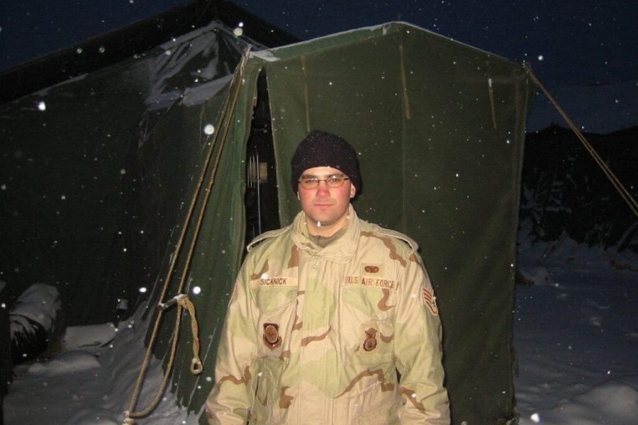 Sicknick -deployment to Kyrgyzstan, Operation Enduring Freedom, 2003