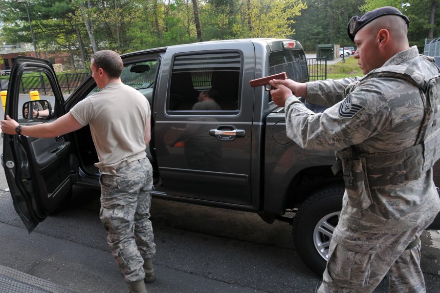 104th Fighter Wing Defenders Secure Barnes Air National Guard Base