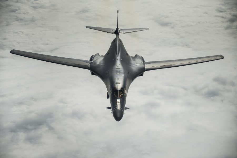 Patrolling the Pacific B-1B Lancer