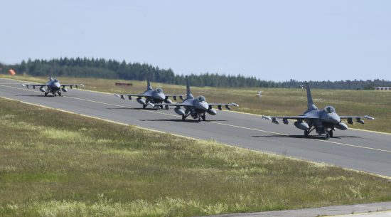 Spangdahlem AB F-16s participate in large force exercise
